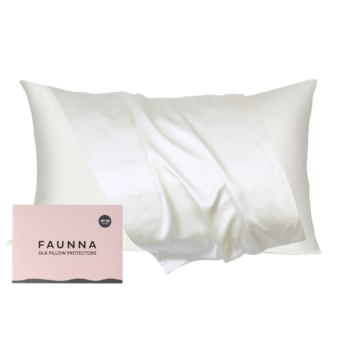 FAUNNA 100% Silk Pillowcase Standard Size (1P)