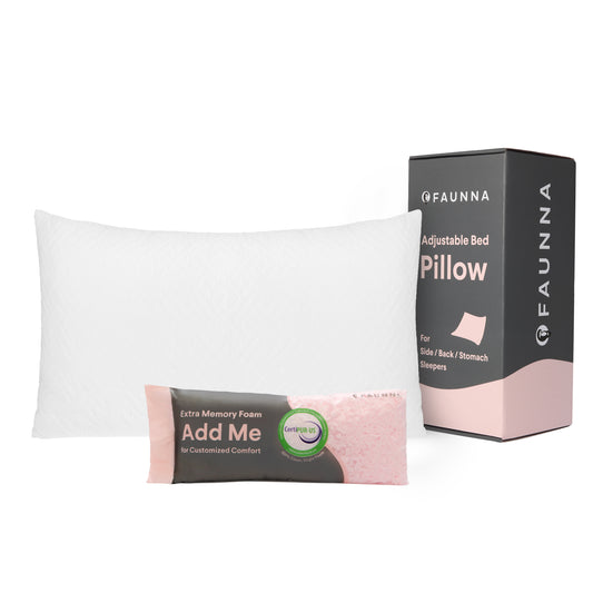 FAUNNA Memory Foam Pillow King Size